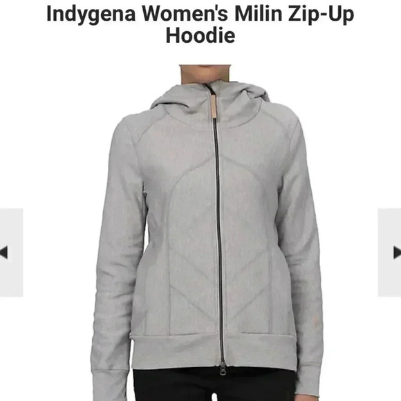 Indygena Women's Milin Zip-Up Hoodie - Picture 7 of 7